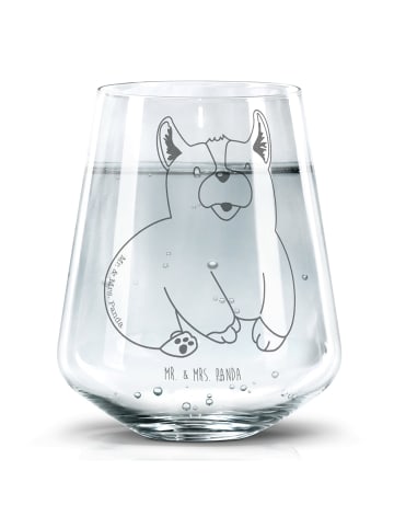 Mr. & Mrs. Panda Becherglas Corgie ohne Spruch in Transparent