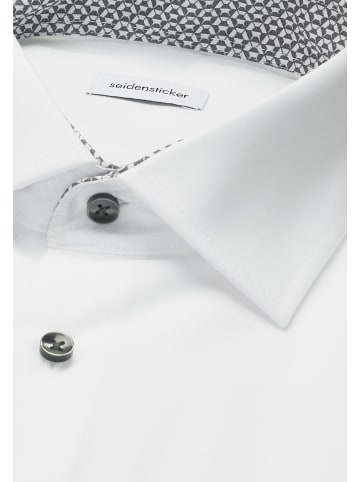 Seidensticker Business Hemd Slim in Weiß