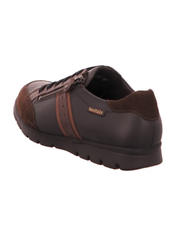 Mobils Komfort Schnürschuhe in Braun