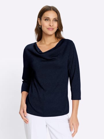 WITT WEIDEN Wasserfallshirt in marine