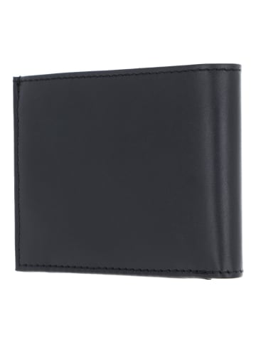 oxmox Leather Geldbörse RFID Schutz Leder 11 cm in schwarz-turtle 2.0