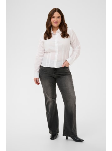 KAFFE curve Jeans KCflora Slim fit in Grey vintage wash