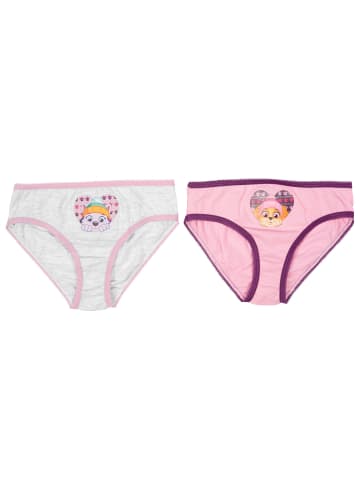 Paw Patrol 2er Pack Paw Patrol Panty in weiß/rosa