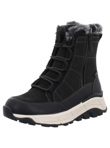 rieker Schnürstiefelette in schwarz