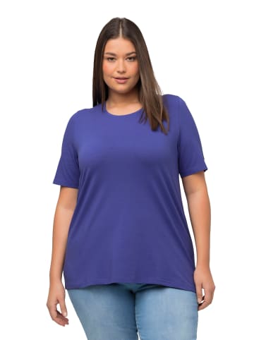 Ulla Popken Shirt in blau lila