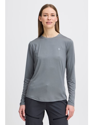 North Bend Longsleeve NBTergola W L/S Tee in Grau