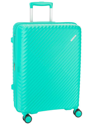 American Tourister Trolley Diablast Spinner 68/25 Exp in Cyber Aqua