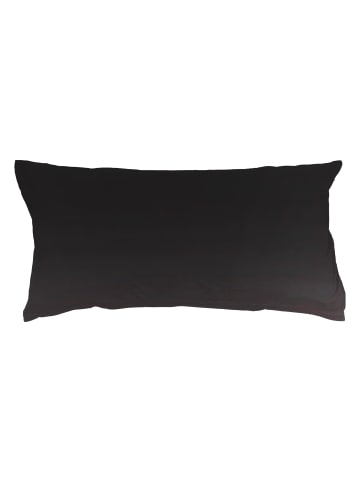 Traumschloss Exclusiv Edel-Jersey Kissenbezug in schwarz