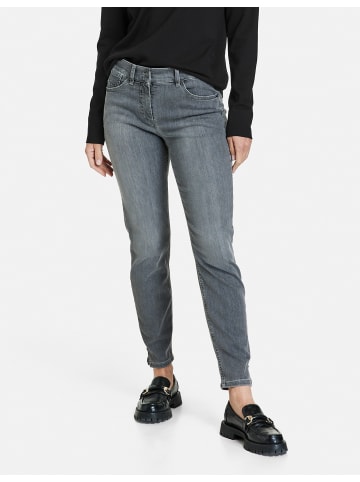 Gerry Weber Hose Jeans verkürzt in Anthra Denim mit use