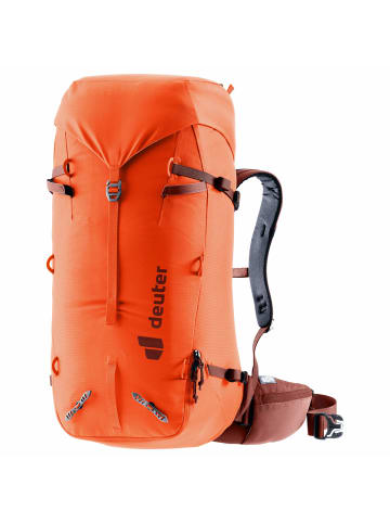 Deuter Guide 32+8 SL - Women's Hochtouren Rucksack 66 cm in papaya-redwood