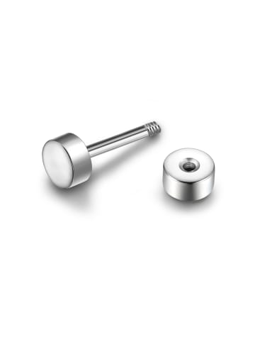 True Rebels Ohrringe aus Edelstahl in silber