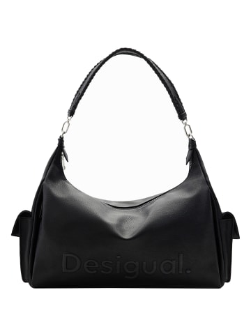 Desigual Half Logo 24 Brasilia - Schultertasche 40.5 cm in schwarz