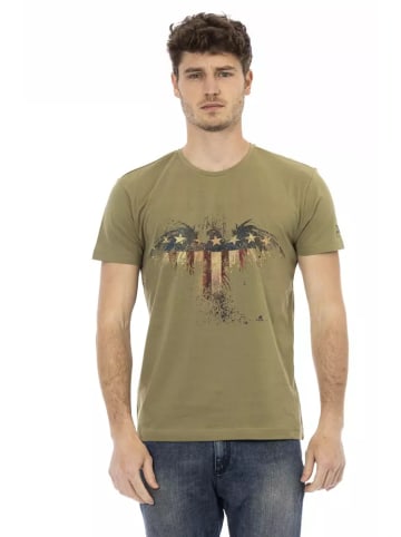 Trussardi Action Grün Baumwolle Herren T-Shirt