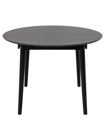 ebuy24 Esstisch Montreux Schwarz 154 x 115 cm