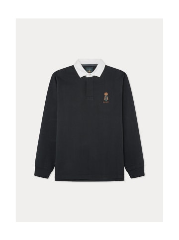 Hackett London Polo in Schwarz