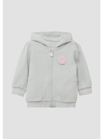 s.Oliver Sweatshirt Jacke in 9008_hellgrau