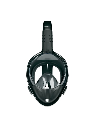 YEAZ OCEAN VIEW Schnorchelmaske Gr. S-M in schwarz