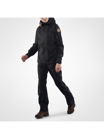 FJÄLLRÄVEN Outdoorjacke Keb Eco-Shell Jacket W in Schwarz