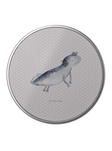 Mr. & Mrs. Panda Aufbewahrungsbox Axolotl Schwimmen ohne Spruch in Grau Pastell