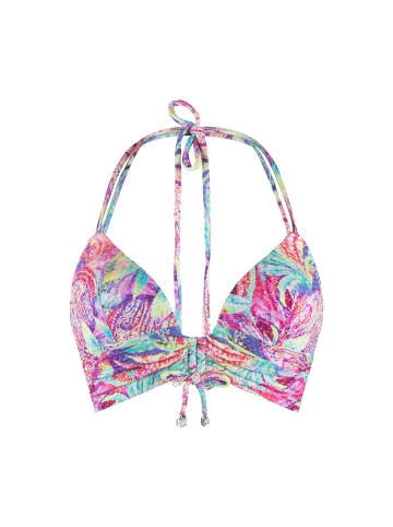 Linga Dore Linga Dore Triangel Bikini top in Paisley druck