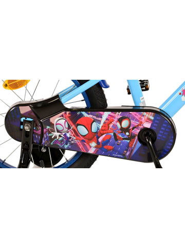 Volare Kinderfahrrad Spidey Fahrrad für Jungen 16 Zoll Kinderrad in Blau 4 Jahre