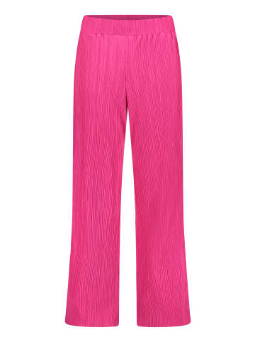 CARTOON Casual-Hose mit Plissee in Pink