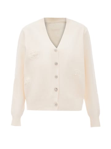 nascita Damen Strickjacke in Wollweiss