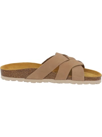 Palado Pantoletten Torna Premium Leather in Beige