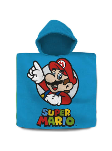 Kids Licensing Poncho Baumwolle Super Mario Kinder Handtuch 3 Jahre