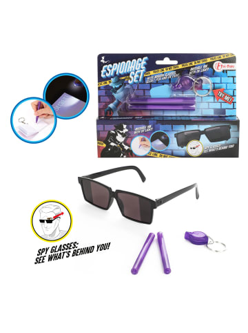 Toi-Toys Spionage-Set mit Spiegelbrille, Geheimstift und UV-Lampe in mehrfarbig