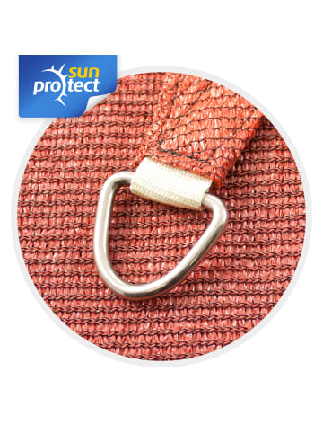 Gartenia sunprotect Professional Sonnensegel, 3,5 x 4,5 m, Rechteck in Rot in Rot