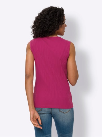 Sieh an! Shirttop in fuchsia