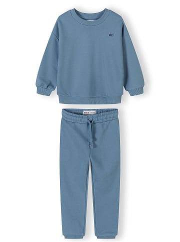 Minoti 2-tlg Jogginganzug NOSFLEECE202 in Blau