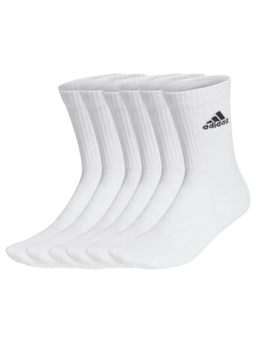 adidas Socken 6er Pack in Weiß