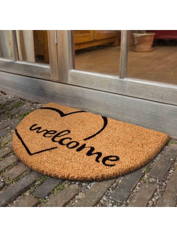 Astra Fußmatte halbrund COCO SMART HR 2ER SET 2 in Beige