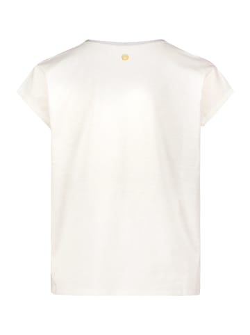 CARTOON Rundhals-Shirt mit Placement in Patch Cream/Gold