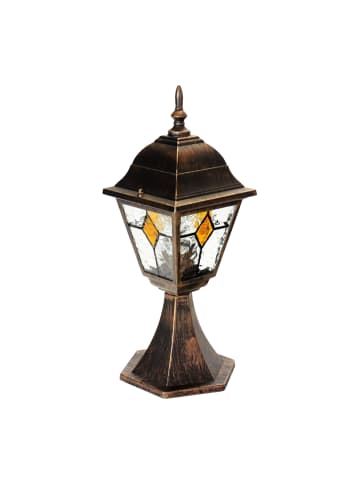 Licht-Erlebnisse Wegeleuchte (B)15 x (L)15 x (H)42 cm in Kupfer AntikKupfer Antik