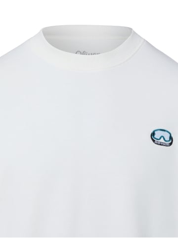 s.Oliver Sweatshirt in ecru