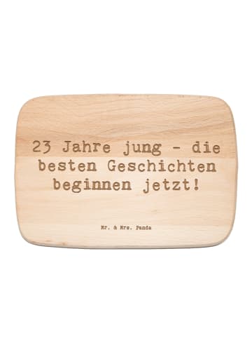 Mr. & Mrs. Panda Schneidebrett Holz Spruch 23. Geburtstag Geschi... in Transparent