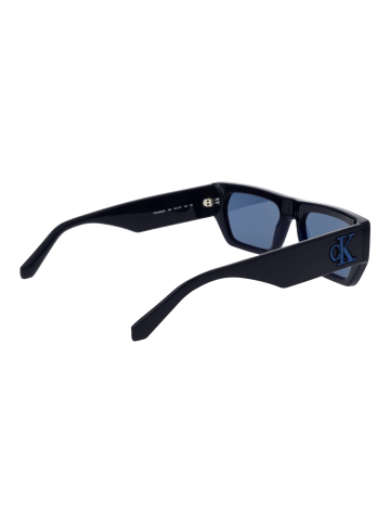 CALVIN KLEIN JEANS Unisex Sonnenbrillen Rechteck Blau
