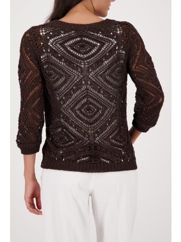monari Pullover in Braun