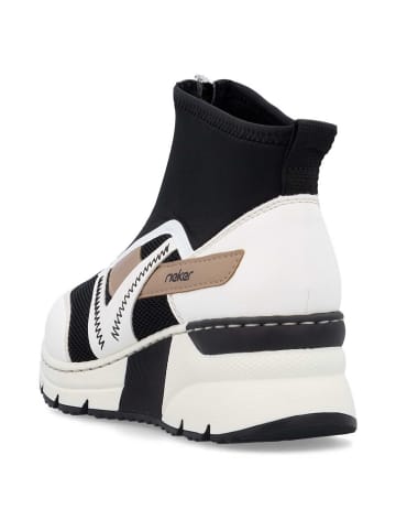 rieker Schnürschuh in weiß