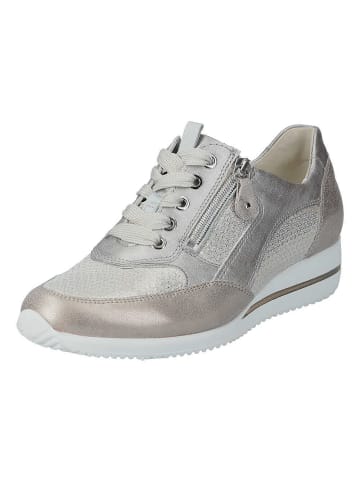 WALDLÄUFER Sneaker Himona in stein/platin/taupe