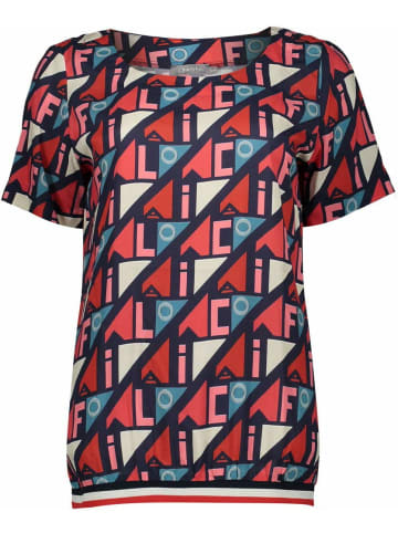 Geisha Rundhals T-Shirt für Damen in Bunt