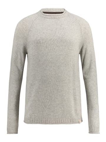 STHUGE Pullover in grau melange