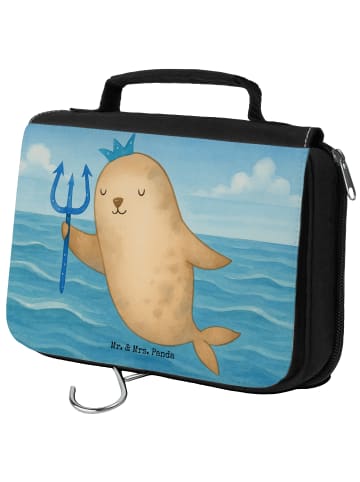 Mr. & Mrs. Panda Kulturtasche Sternzeichen Wassermann Design ohn... in Weiß