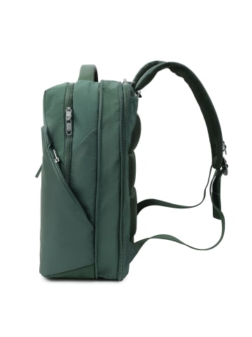 Hedgren Furo Tabi Reiserucksack mit Dehnfalte RFID 40 cm Laptopfach in duck green