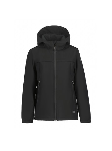 Icepeak Softshelljacke mit Kapuze Konan Jr in Schwarz