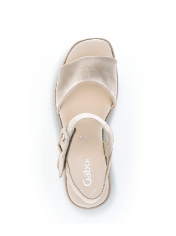 Gabor Fashion Keilsandalette in beige