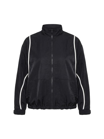 Ulla Popken Sweatjacke in schwarz